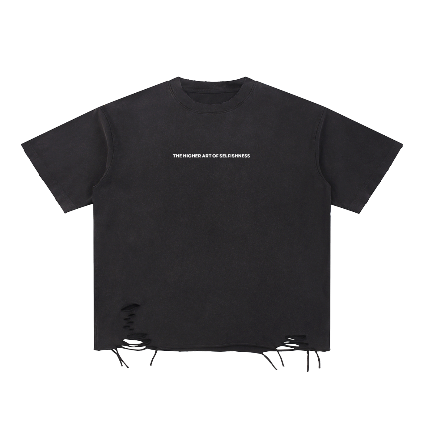 The Higher Art of Selfishness Raw Edition Tee
